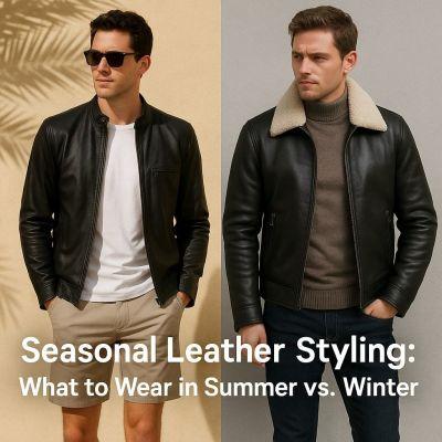 Estilo de cuero según la temporada: qué usar en verano vs. en invierno