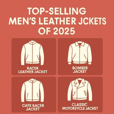 Las chaquetas de cuero para hombre más vendidas de 2025: Análisis