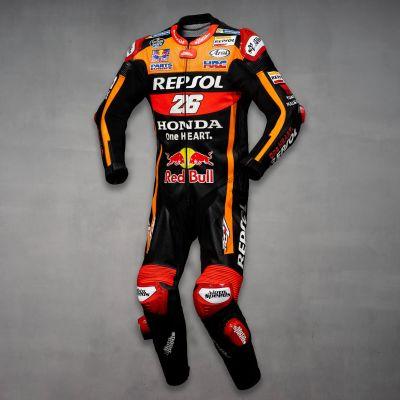 Dani Pedrosa 26 Honda Repsol Traje Negro 2017