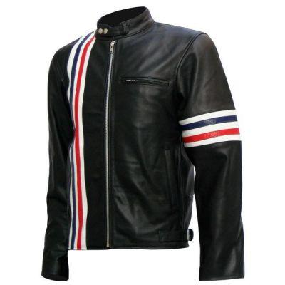 chaqueta de cuero capitán américa