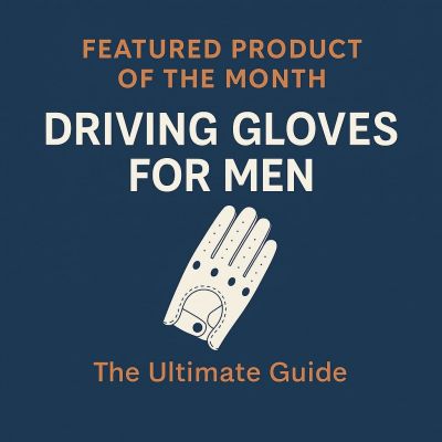 Producto destacado del mes: [Guantes de conducir para hombre]