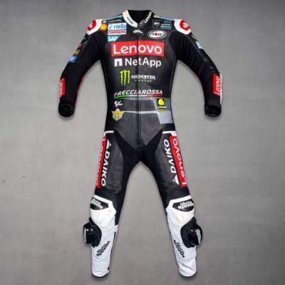 Traje Francesco Bagnaia Ducati One Piece Prueba de invierno 2023