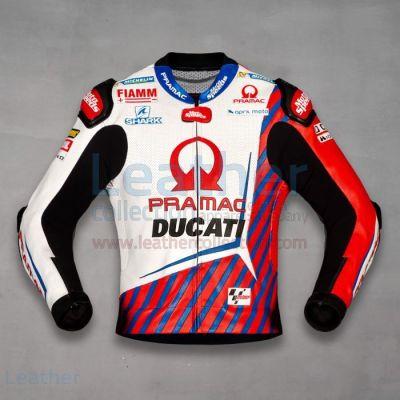 Chaqueta de montar de cuero Johann Zarco Ducati MotoGP 2021