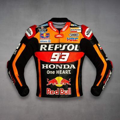 Chaqueta negra Marc Márquez 93 Honda Repsol 2017
