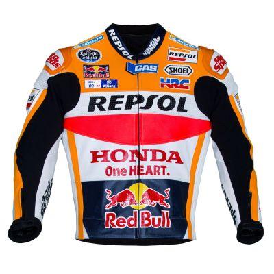 Chaqueta de cuero Marc Márquez Honda Repsol MotoGP 2016