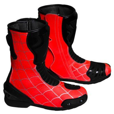 Botas de Spiderman para moto