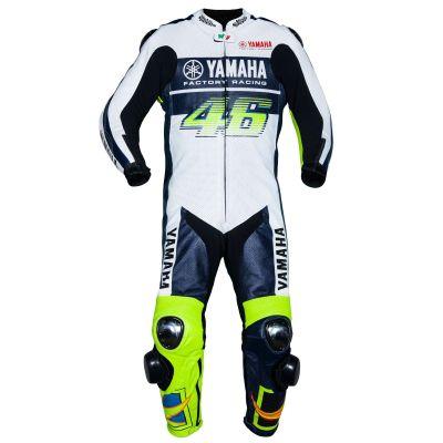 Traje de cuero Valentino Rossi VR46 Yamaha