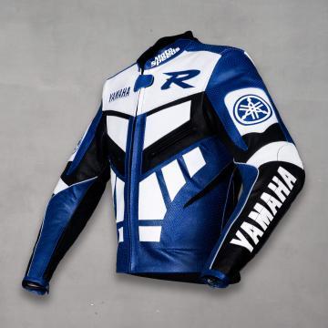Chaqueta Yamaha R de Moto Azul
