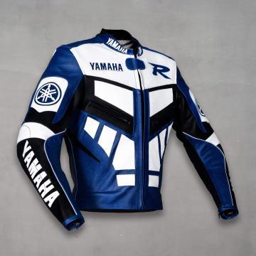 Chaqueta Yamaha R de Moto Azul