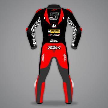 Traje de Danilo Petrucci Ducati SBK 2025