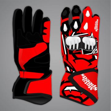 Fabio Quartararo Leather Racing Gloves MotoGP 2026