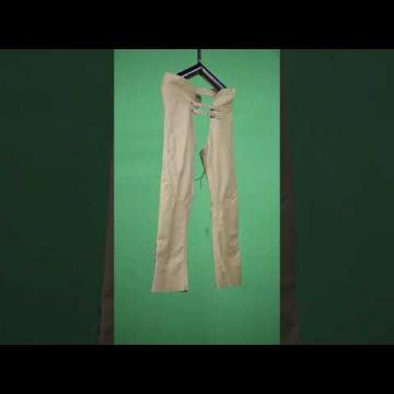 chaparreras de cuero