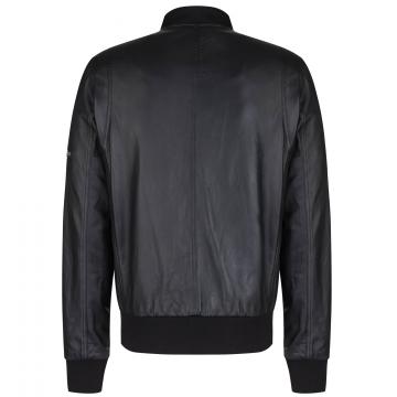 Chaqueta Bomber Sage Negra