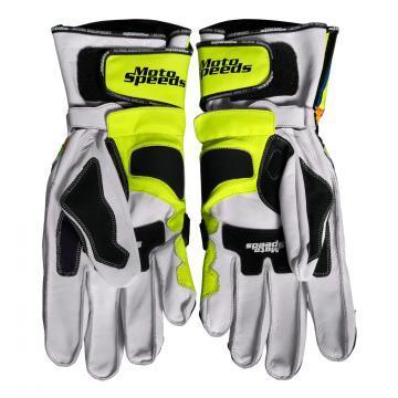 Guantes de cuero para moto Valentino Rossi 2012