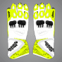 guantes de moto de piel