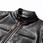 Chaqueta Cafe Racer Vista del Cuello