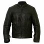 Cazadora Cuero Moto Hombre