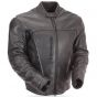 Cazadora Cuero Moto Hombre