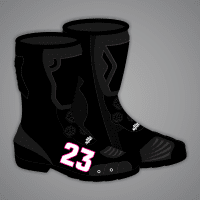 Black Moto Boots