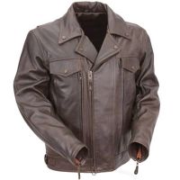 Chaqueta Cuero Moto Vintage