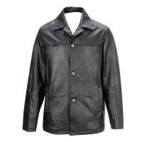 Blazer Cuero Hombre