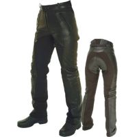 Pantalon Cuero Mujer Moto