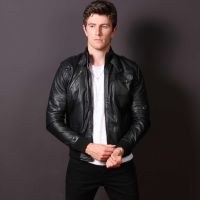 Chaqueta Bomber Negra Hombre