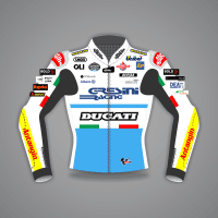 Chaqueta de cuero Ducati