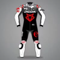 traje de cuero Ducati