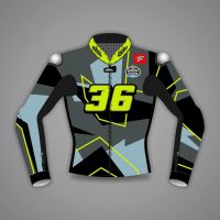 chaqueta De Moto Cuero Hombre