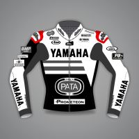 chaqueta piel yamaha