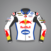 Chaqueta de moto de cuero KTM
