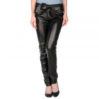 Pantalon Cuero Negro
