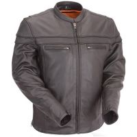 Chaqueta De Cuero Moto