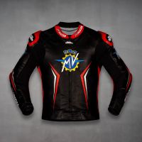 Chaqueta De Cuero Mv Agusta