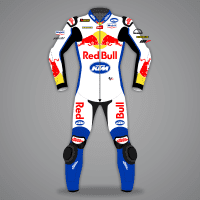 Traje Blanco de Red Bull