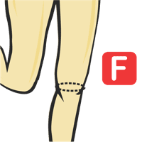 Circunferencia de la rodilla