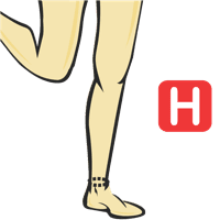 Circunferencia del tobillo