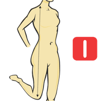 Del cuello a la rodilla - Frente