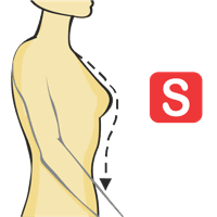 Cuello a cintura - Frente