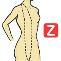 Circunferencia del torso vertical